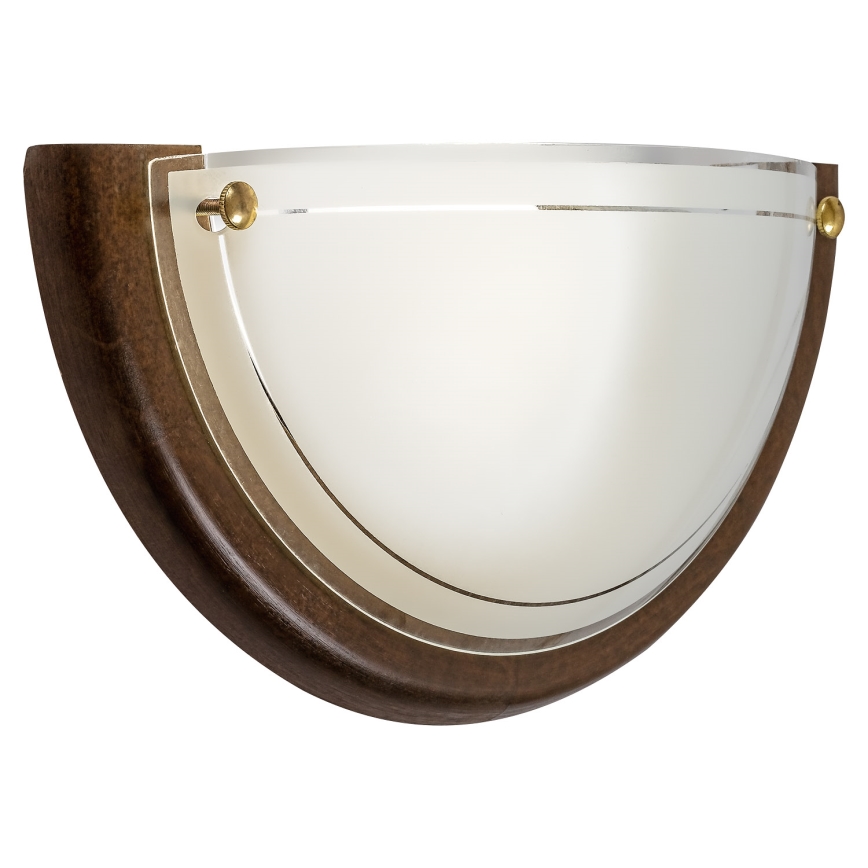 Brilagi - Applique ORBIS 1xE27/60W/230V 30 cm, finitura pino