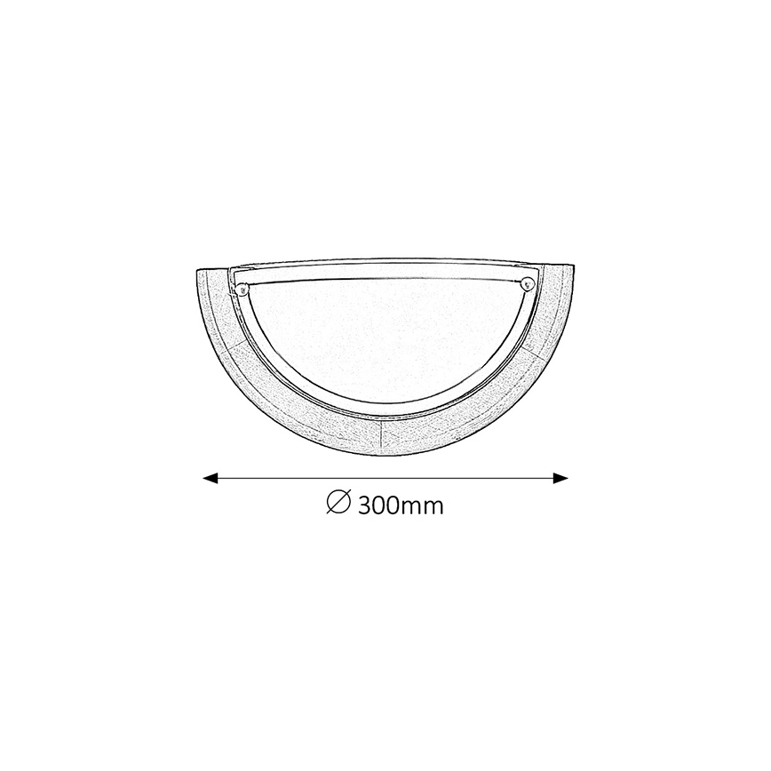 Brilagi - Applique ORBIS 1xE27/60W/230V 30 cm, finitura pino