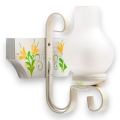 Brilagi - Applique QUEEN 1xE14/40W/230V faggio/color crema