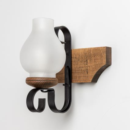 Brilagi - Applique QUEEN 1xE14/40W/230V faggio