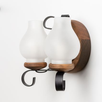 Brilagi - Applique ROATA APLICA 2xE14/40W/230V faggio