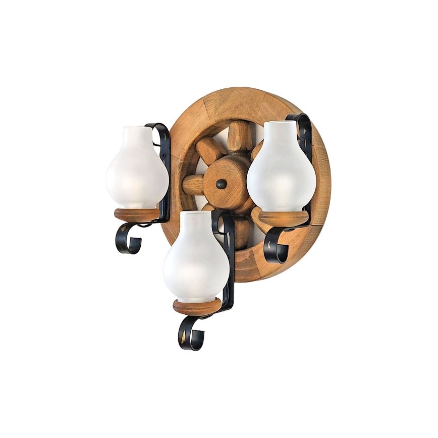 Brilagi - Applique ROATA APLICA 3xE14/40W/230V faggio
