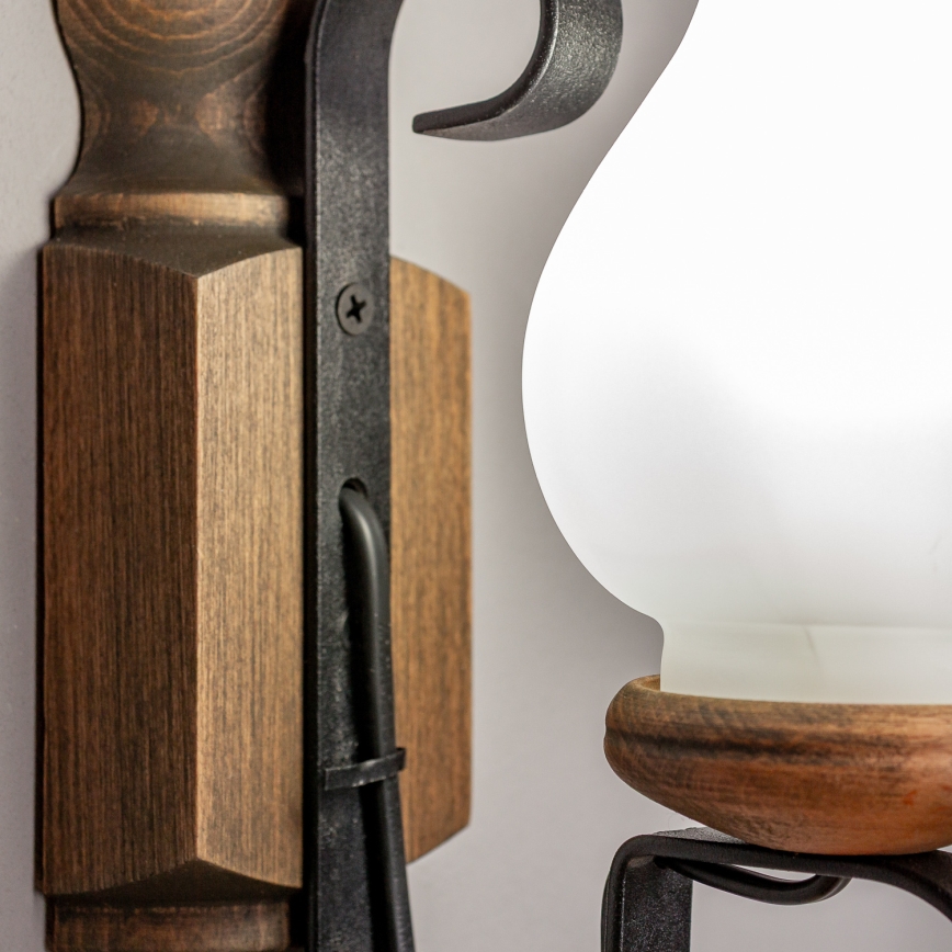 Brilagi - Applique RUSTIC 1xE14/40W/230V faggio