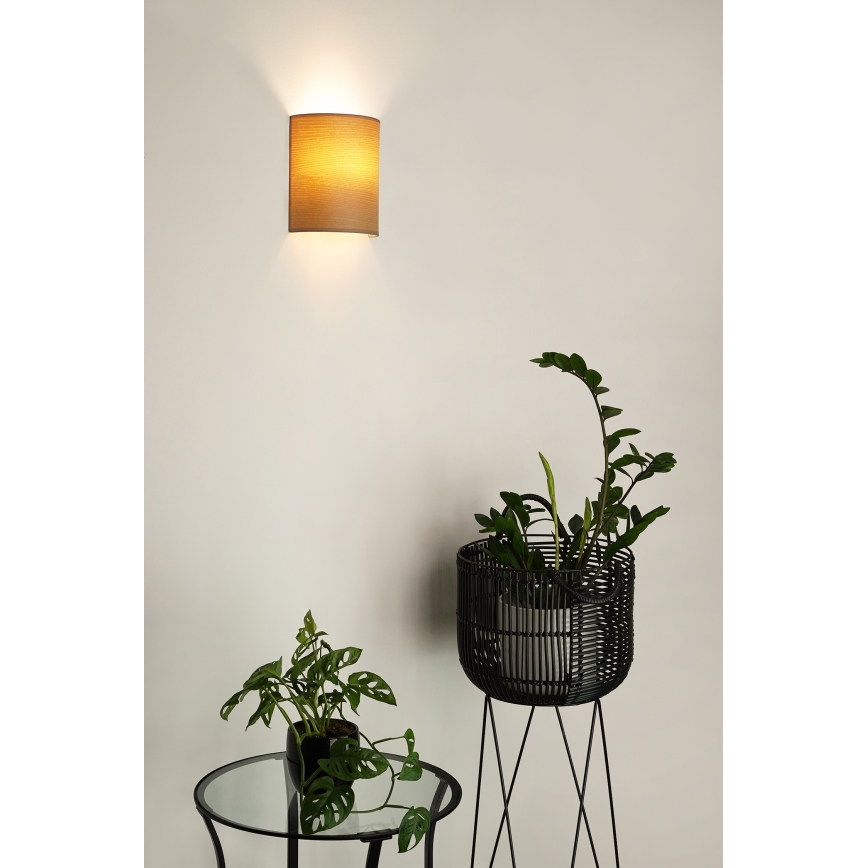 Brilagi - Applique SEMI 1xE27/15W/230V beige