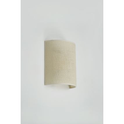 Brilagi - Applique SEMI 1xE27/15W/230V color crema