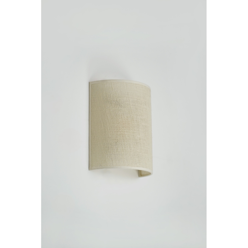 Brilagi - Applique SEMI 1xE27/15W/230V color crema