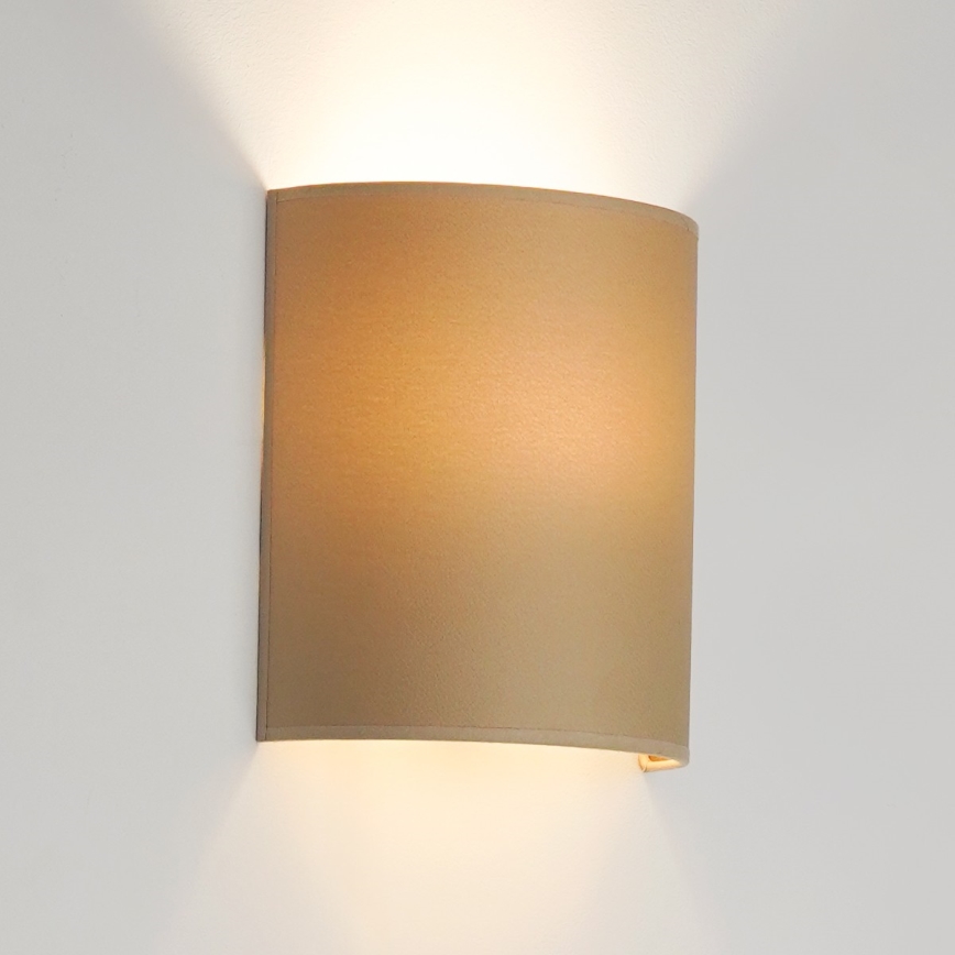 Brilagi - Applique SEMI 1xE27/15W/230V diametro 20 cm beige