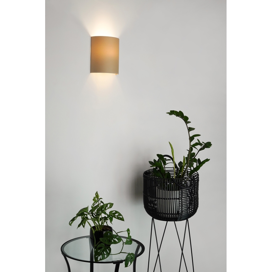 Brilagi - Applique SEMI 1xE27/15W/230V diametro 20 cm beige