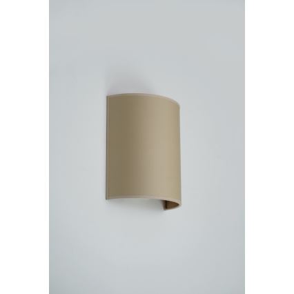 Brilagi - Applique SEMI 1xE27/15W/230V diametro 20 cm beige