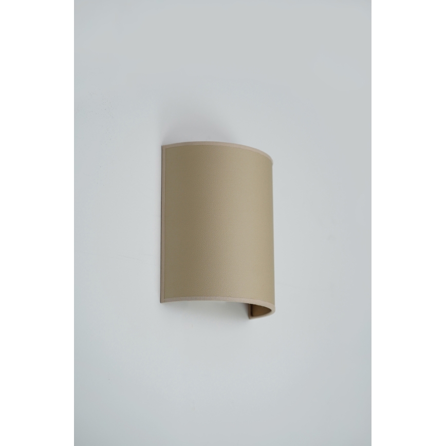 Brilagi - Applique SEMI 1xE27/15W/230V diametro 20 cm beige
