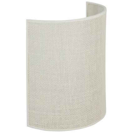 Brilagi - Applique SEMI 1xE27/15W/230V diametro 20 cm color crema
