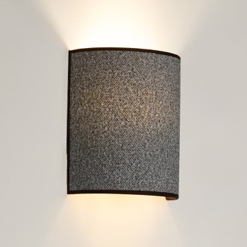 Brilagi - Applique SEMI 1xE27/15W/230V diametro 20 cm grigio