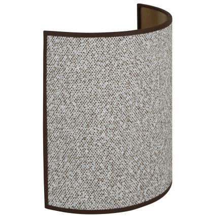 Brilagi - Applique SEMI 1xE27/15W/230V diametro 20 cm grigio