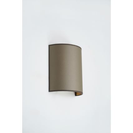 Brilagi - Applique SEMI 1xE27/15W/230V diametro 20 cm marrone