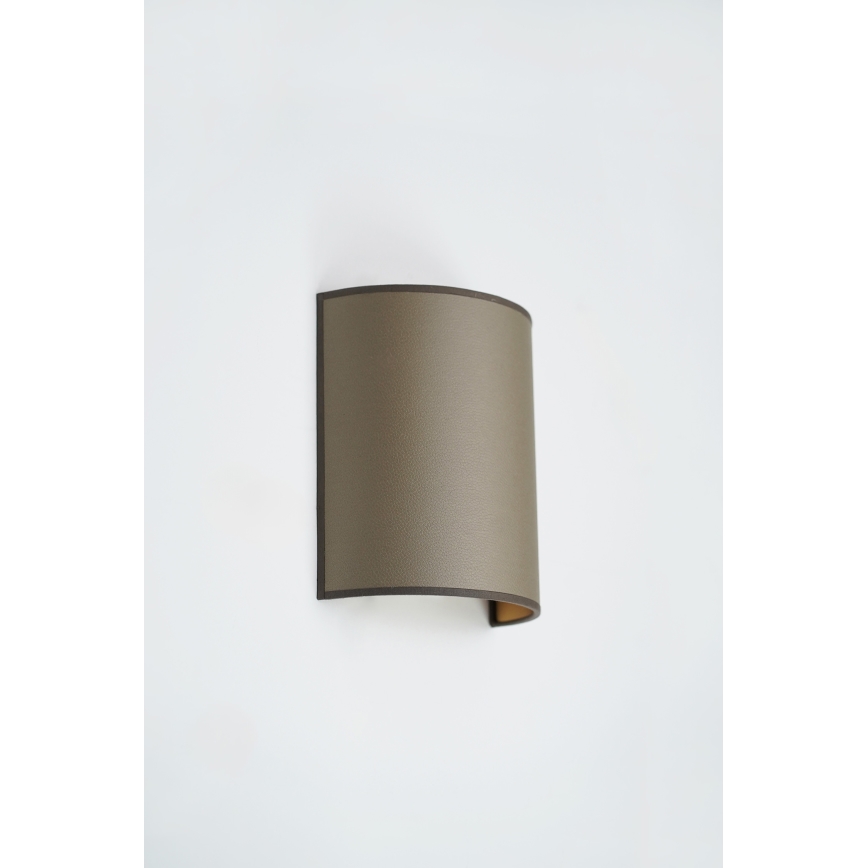 Brilagi - Applique SEMI 1xE27/15W/230V diametro 20 cm marrone