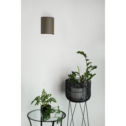 Brilagi - Applique SEMI 1xE27/15W/230V diametro 20 cm marrone