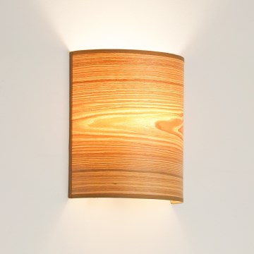 Brilagi - Applique SEMI 1xE27/15W/230V diametro 20 cm marrone