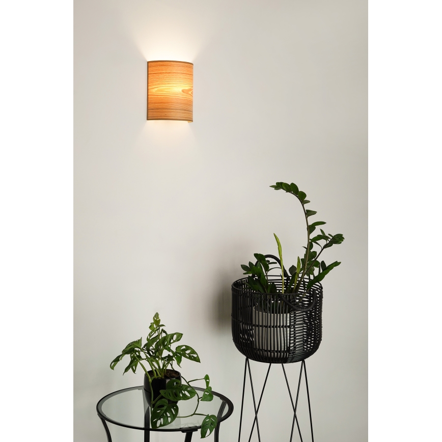 Brilagi - Applique SEMI 1xE27/15W/230V diametro 20 cm marrone