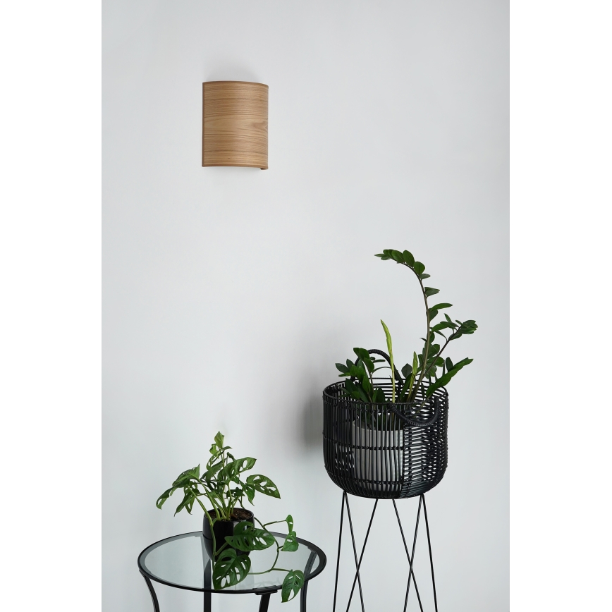 Brilagi - Applique SEMI 1xE27/15W/230V diametro 20 cm marrone