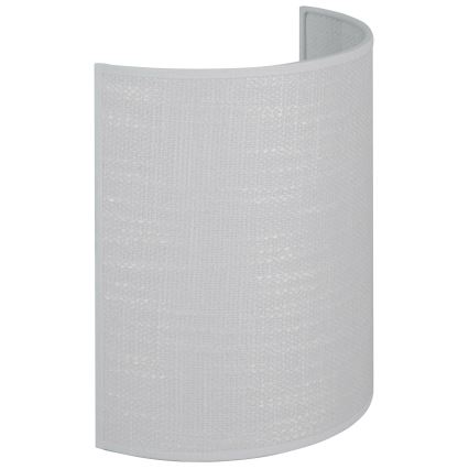 Brilagi - Applique SEMI 1xE27/15W/230V grigio chiaro