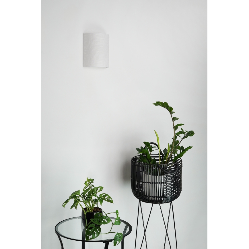 Brilagi - Applique SEMI 1xE27/15W/230V grigio chiaro