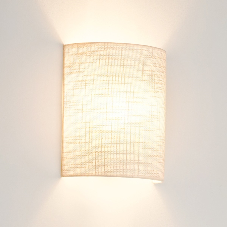 Brilagi - Applique SEMI 1xE27/15W/230V grigio