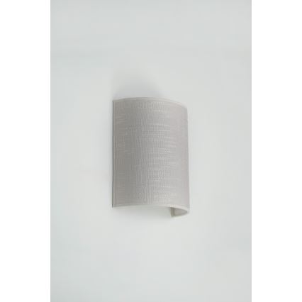 Brilagi - Applique SEMI 1xE27/15W/230V grigio