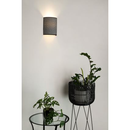 Brilagi - Applique SEMI 1xE27/15W/230V grigio
