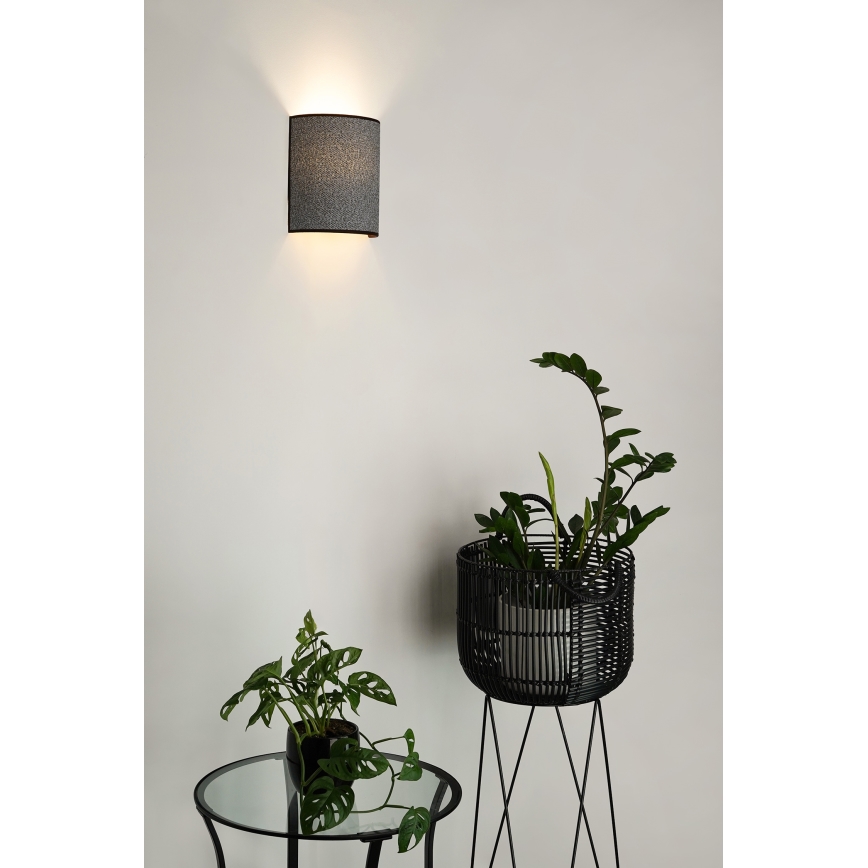 Brilagi - Applique SEMI 1xE27/15W/230V grigio