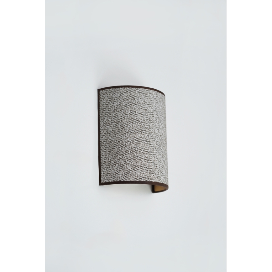 Brilagi - Applique SEMI 1xE27/15W/230V grigio