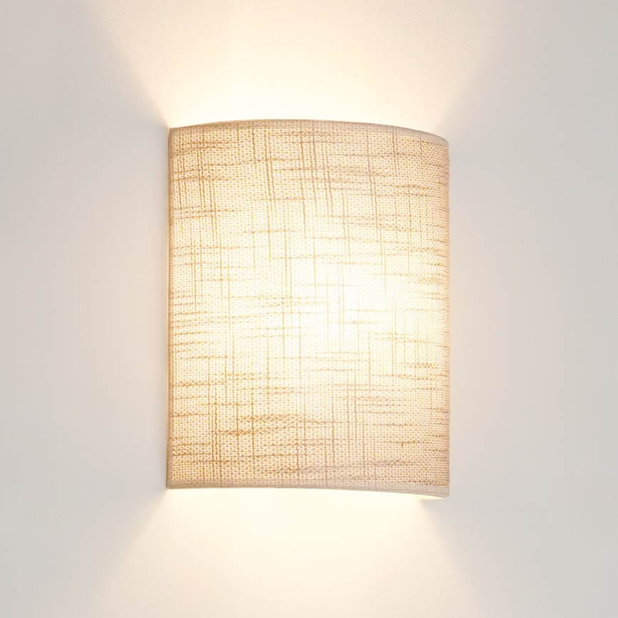 Brilagi - Applique SEMI 1xE27/15W/230V grigio scuro