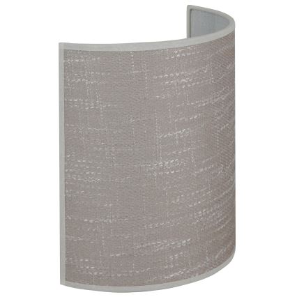 Brilagi - Applique SEMI 1xE27/15W/230V grigio scuro