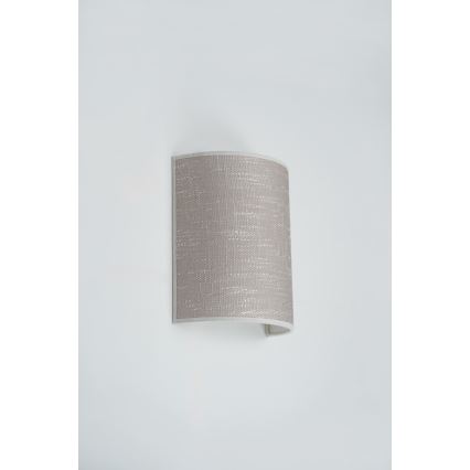 Brilagi - Applique SEMI 1xE27/15W/230V grigio scuro