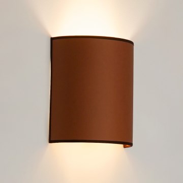 Brilagi - Applique SEMI 1xE27/15W/230V marrone