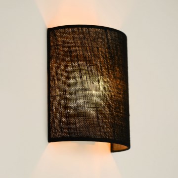 Brilagi - Applique SEMI 1xE27/15W/230V nero