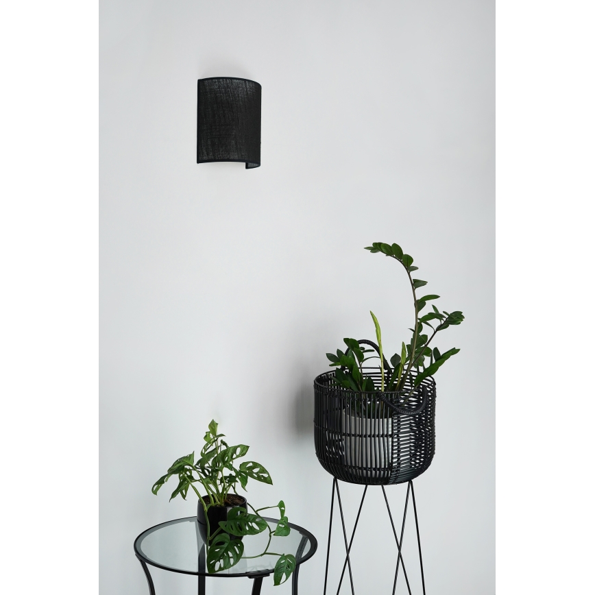 Brilagi - Applique SEMI 1xE27/15W/230V nero