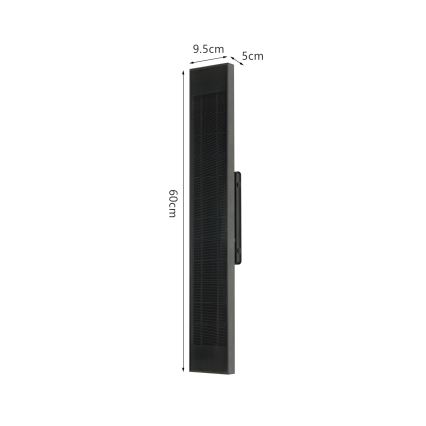 Brilagi - Lampada solare da parete dimmerabile a LED SUN LED/4W/230V 60 cm 4000 mAh IP44