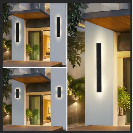 Brilagi - Applique solare dimmerabile a LED SUN LED/2,5W/230V 30 cm 2000 mAh IP44