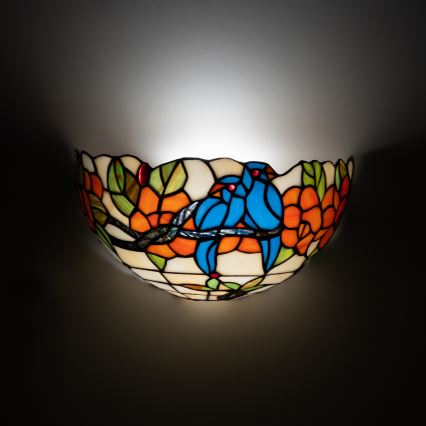 Brilagi - Applique Tiffany in vetro Tiffany JUNGLE 1xE14/40W/230V
