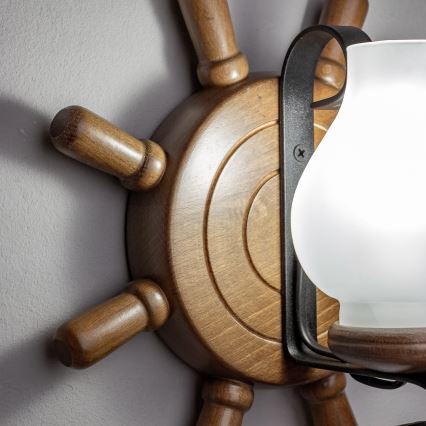 Brilagi - Applique TIMONA 1xE14/40W/230V faggio/noce