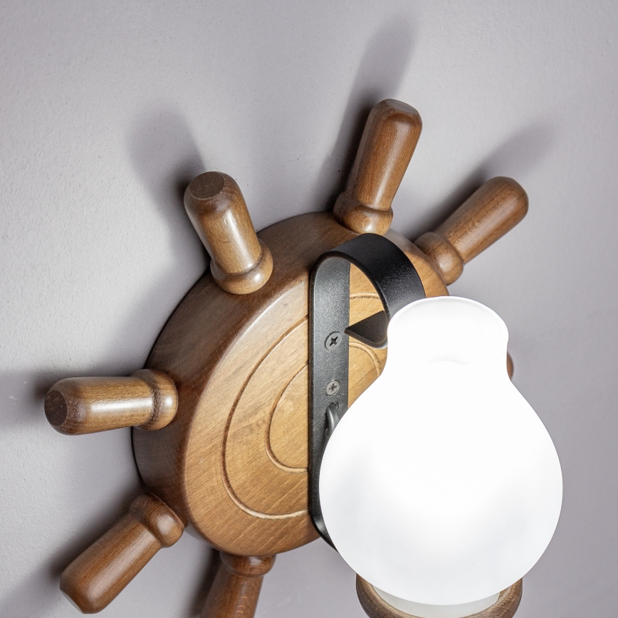 Brilagi - Applique TIMONA 1xE14/40W/230V faggio/noce