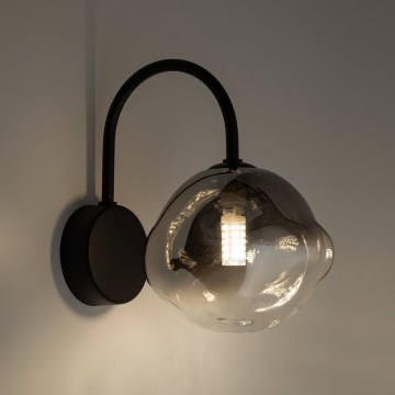 Brilagi - Applique VULCANO 1xG9/8W/230V nero/nero fumé