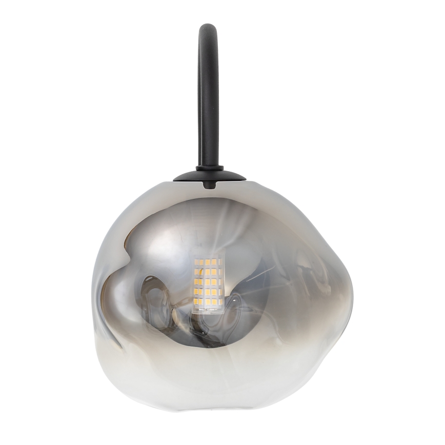 Brilagi - Applique VULCANO 1xG9/8W/230V nero/nero fumé