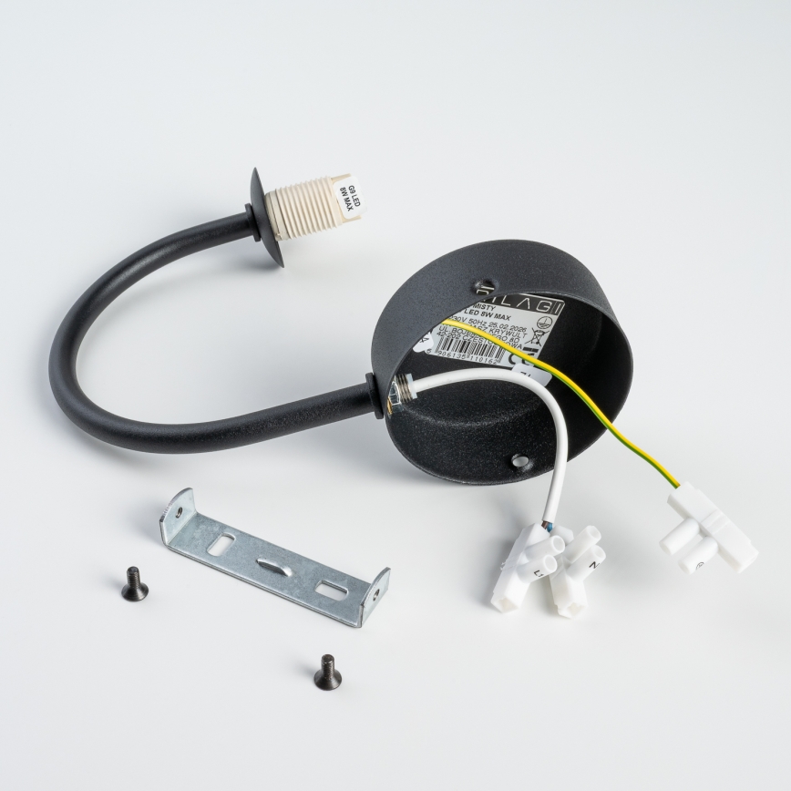 BRILAGI - Applique VULCANO 1xG9/8W/230V nero/nero fumé