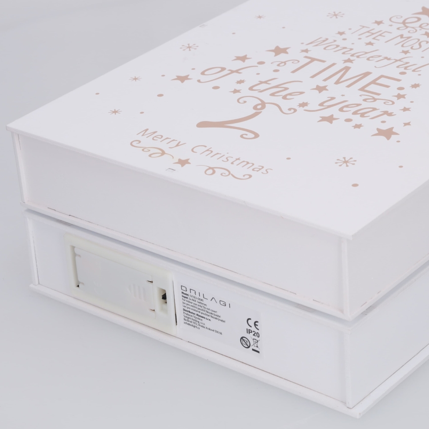 BRILAGI - Calendario dell'Avvento a LED/2xAA