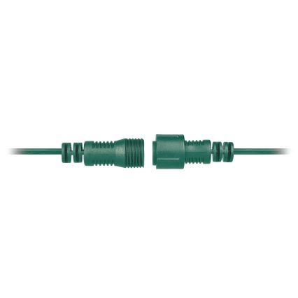 Brilagi - Catena decorativa da esterno LED GHIRLANDA 25xE12 20m verde IP44 bianco caldo