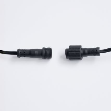 Brilagi - Catena decorativa LED da esterno GIRLANDA 25xE12/0,36W/24V 20m nera IP44 bianco caldo