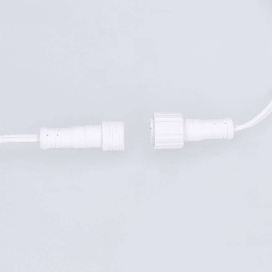 Brilagi - Catena decorativa LED per esterni Ghirlanda 25xE12/0,8W/230V 20m bianca IP44 bianco caldo