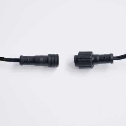 Brilagi - Catena luminosa decorativa LED da esterno GHIRLANDA 25xE12/0,6W/230V 20m nero IP44 bianco caldo + telecomando