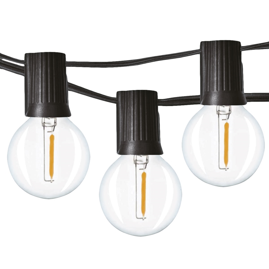 BRILAGI - Catena decorativa LED da esterno GIRLANDA 25xE12/0,8W/230V 20m IP44 bianco freddo